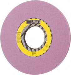 Tru-Maxx - 10" Diam x 3" Hole x 1/2" Thick, I Hardness, 60 Grit Surface Grinding Wheel - Aluminum Oxide, Type 1, Medium Grade, 3,250 Max RPM, Vitrified Bond, No Recess - Exact Tool & Supply