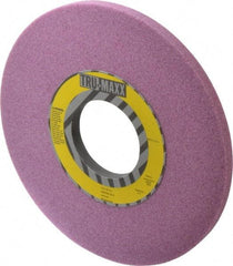 Tru-Maxx - 10" Diam x 3" Hole x 1/2" Thick, K Hardness, 80 Grit Surface Grinding Wheel - Aluminum Oxide, Type 1, Medium Grade, 3,250 Max RPM, Vitrified Bond, No Recess - Exact Tool & Supply