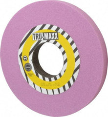 Tru-Maxx - 10" Diam x 3" Hole x 1" Thick, I Hardness, 46 Grit Surface Grinding Wheel - Aluminum Oxide, Type 1, Coarse Grade, 2,483 Max RPM, Vitrified Bond, No Recess - Exact Tool & Supply