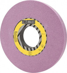 Tru-Maxx - 10" Diam x 3" Hole x 1" Thick, J Hardness, 60 Grit Surface Grinding Wheel - Aluminum Oxide, Type 1, Medium Grade, 3,250 Max RPM, Vitrified Bond, No Recess - Exact Tool & Supply