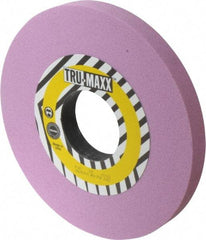 Tru-Maxx - 10" Diam x 3" Hole x 1" Thick, K Hardness, 60 Grit Surface Grinding Wheel - Aluminum Oxide, Type 1, Medium Grade, 2,483 Max RPM, Vitrified Bond, No Recess - Exact Tool & Supply