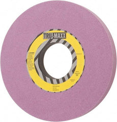 Tru-Maxx - 10" Diam x 3" Hole x 1" Thick, K Hardness, 80 Grit Surface Grinding Wheel - Aluminum Oxide, Type 1, Medium Grade, 3,250 Max RPM, Vitrified Bond, No Recess - Exact Tool & Supply