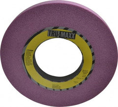 Tru-Maxx - 12" Diam x 5" Hole x 1" Thick, I Hardness, 46 Grit Surface Grinding Wheel - Aluminum Oxide, Type 1, Coarse Grade, 2,705 Max RPM, Vitrified Bond, No Recess - Exact Tool & Supply