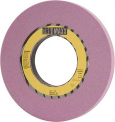 Tru-Maxx - 12" Diam x 5" Hole x 1" Thick, I Hardness, 60 Grit Surface Grinding Wheel - Aluminum Oxide, Type 1, Medium Grade, 2,705 Max RPM, Vitrified Bond, No Recess - Exact Tool & Supply