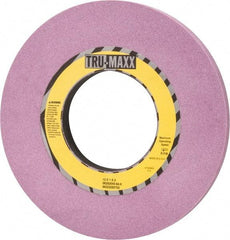 Tru-Maxx - 12" Diam x 5" Hole x 1" Thick, K Hardness, 60 Grit Surface Grinding Wheel - Aluminum Oxide, Type 1, Medium Grade, 2,705 Max RPM, Vitrified Bond, No Recess - Exact Tool & Supply