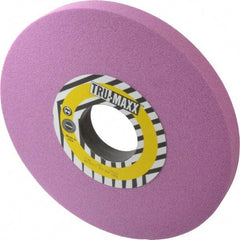 Tru-Maxx - 12" Diam x 3" Hole x 1" Thick, H Hardness, 46 Grit Surface Grinding Wheel - Aluminum Oxide, Type 1, Coarse Grade, 2,069 Max RPM, Vitrified Bond, No Recess - Exact Tool & Supply