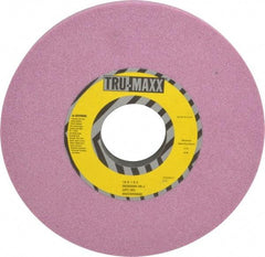 Tru-Maxx - 12" Diam x 3" Hole x 1" Thick, J Hardness, 46 Grit Surface Grinding Wheel - Aluminum Oxide, Type 1, Coarse Grade, 2,705 Max RPM, Vitrified Bond, No Recess - Exact Tool & Supply