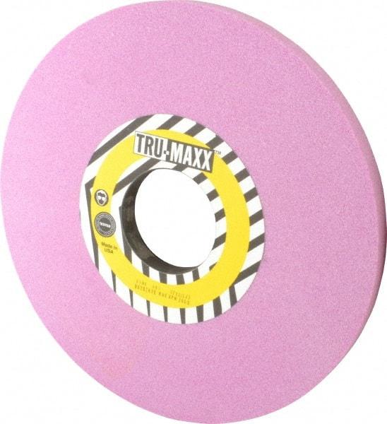 Tru-Maxx - 12" Diam x 3" Hole x 3/4" Thick, J Hardness, 46 Grit Surface Grinding Wheel - Aluminum Oxide, Type 1, Coarse Grade, 2,069 Max RPM, Vitrified Bond, No Recess - Exact Tool & Supply