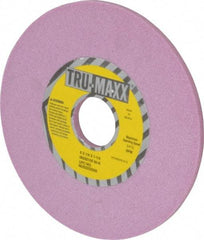 Tru-Maxx - 6" Diam x 1-1/4" Hole x 1/4" Thick, K Hardness, 60 Grit Surface Grinding Wheel - Aluminum Oxide, Type 1, Medium Grade, 5,410 Max RPM, Vitrified Bond, No Recess - Exact Tool & Supply