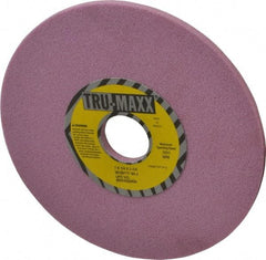 Tru-Maxx - 7" Diam x 1-1/4" Hole x 1/4" Thick, J Hardness, 60 Grit Surface Grinding Wheel - Aluminum Oxide, Type 1, Medium Grade, 3,600 Max RPM, Vitrified Bond, No Recess - Exact Tool & Supply