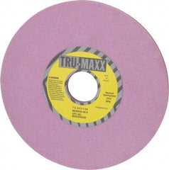 Tru-Maxx - 7" Diam x 1-1/4" Hole x 1/4" Thick, K Hardness, 60 Grit Surface Grinding Wheel - Aluminum Oxide, Type 1, Medium Grade, 3,600 Max RPM, Vitrified Bond, No Recess - Exact Tool & Supply