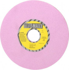Tru-Maxx - 7" Diam x 1-1/4" Hole x 1/4" Thick, H Hardness, 80 Grit Surface Grinding Wheel - Aluminum Oxide, Type 1, Medium Grade, 3,600 Max RPM, Vitrified Bond, No Recess - Exact Tool & Supply