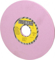 Tru-Maxx - 7" Diam x 1-1/4" Hole x 1/4" Thick, J Hardness, 80 Grit Surface Grinding Wheel - Aluminum Oxide, Type 1, Medium Grade, 3,600 Max RPM, Vitrified Bond, No Recess - Exact Tool & Supply