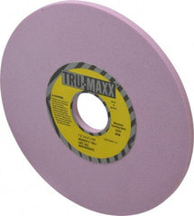 Tru-Maxx - 7" Diam x 1-1/4" Hole x 1/4" Thick, I Hardness, 100 Grit Surface Grinding Wheel - Aluminum Oxide, Type 1, Fine Grade, 3,600 Max RPM, Vitrified Bond, No Recess - Exact Tool & Supply