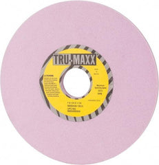 Tru-Maxx - 7" Diam x 1-1/4" Hole x 1/4" Thick, H Hardness, 120 Grit Surface Grinding Wheel - Aluminum Oxide, Type 1, Fine Grade, 3,600 Max RPM, Vitrified Bond, No Recess - Exact Tool & Supply