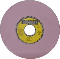 Tru-Maxx - 7" Diam x 1-1/4" Hole x 1/4" Thick, K Hardness, 150 Grit Surface Grinding Wheel - Aluminum Oxide, Type 1, Very Fine Grade, 3,600 Max RPM, Vitrified Bond, No Recess - Exact Tool & Supply