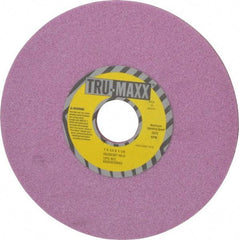 Tru-Maxx - 7" Diam x 1-1/4" Hole x 1/4" Thick, H Hardness, 46 Grit Surface Grinding Wheel - Aluminum Oxide, Type 1, Coarse Grade, 3,600 Max RPM, Vitrified Bond, No Recess - Exact Tool & Supply