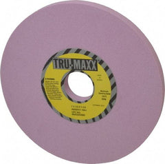 Tru-Maxx - 7" Diam x 1-1/4" Hole x 1/2" Thick, I Hardness, 100 Grit Surface Grinding Wheel - Aluminum Oxide, Type 1, Fine Grade, 3,600 Max RPM, Vitrified Bond, No Recess - Exact Tool & Supply