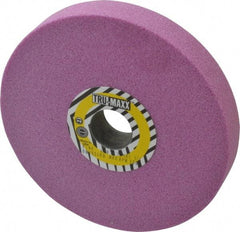 Tru-Maxx - 7" Diam x 1-1/4" Hole x 1" Thick, H Hardness, 46 Grit Surface Grinding Wheel - Aluminum Oxide, Type 1, Coarse Grade, 3,600 Max RPM, Vitrified Bond, No Recess - Exact Tool & Supply