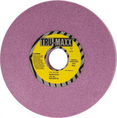 Tru-Maxx - 7" Diam x 1-1/4" Hole x 1" Thick, I Hardness, 60 Grit Surface Grinding Wheel - Aluminum Oxide, Type 1, Medium Grade, 3,600 Max RPM, Vitrified Bond, No Recess - Exact Tool & Supply
