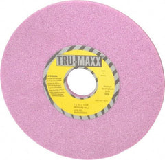 Tru-Maxx - 7" Diam x 1-1/4" Hole x 1/4" Thick, J Hardness, 46 Grit Surface Grinding Wheel - Aluminum Oxide, Type 1, Coarse Grade, 3,600 Max RPM, Vitrified Bond, No Recess - Exact Tool & Supply