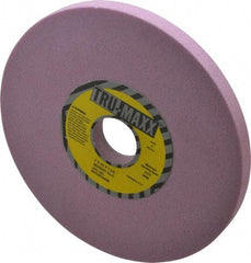 Tru-Maxx - 7" Diam x 1-1/4" Hole x 1/2" Thick, J Hardness, 80 Grit Surface Grinding Wheel - Aluminum Oxide, Type 1, Medium Grade, 3,600 Max RPM, Vitrified Bond, No Recess - Exact Tool & Supply