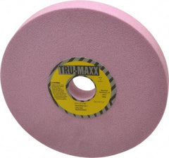 Tru-Maxx - 8" Diam x 1-1/4" Hole x 1" Thick, I Hardness, 60 Grit Surface Grinding Wheel - Aluminum Oxide, Type 1, Medium Grade, 3,600 Max RPM, Vitrified Bond, No Recess - Exact Tool & Supply