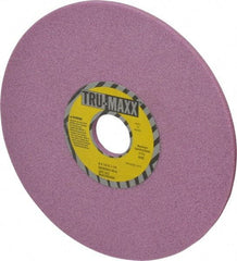 Tru-Maxx - 8" Diam x 1-1/4" Hole x 1/4" Thick, H Hardness, 46 Grit Surface Grinding Wheel - Aluminum Oxide, Type 1, Coarse Grade, 3,105 Max RPM, Vitrified Bond, No Recess - Exact Tool & Supply