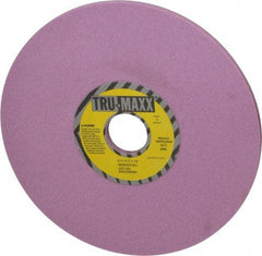 Tru-Maxx - 8" Diam x 1-1/4" Hole x 1/4" Thick, I Hardness, 60 Grit Surface Grinding Wheel - Aluminum Oxide, Type 1, Medium Grade, 3,600 Max RPM, Vitrified Bond, No Recess - Exact Tool & Supply