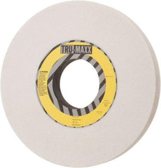 Tru-Maxx - 10" Diam x 3" Hole x 1" Thick, I Hardness, 60 Grit Surface Grinding Wheel - Aluminum Oxide, Type 1, Medium Grade, 3,250 Max RPM, Vitrified Bond, No Recess - Exact Tool & Supply