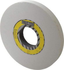 Tru-Maxx - 10" Diam x 3" Hole x 1" Thick, K Hardness, 80 Grit Surface Grinding Wheel - Aluminum Oxide, Type 1, Medium Grade, 3,250 Max RPM, Vitrified Bond, No Recess - Exact Tool & Supply