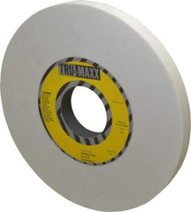 Tru-Maxx - 12" Diam x 3" Hole x 1" Thick, K Hardness, 80 Grit Surface Grinding Wheel - Aluminum Oxide, Type 1, Medium Grade, 2,705 Max RPM, Vitrified Bond, No Recess - Exact Tool & Supply