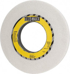 Tru-Maxx - 12" Diam x 5" Hole x 1" Thick, H Hardness, 46 Grit Surface Grinding Wheel - Aluminum Oxide, Type 1, Coarse Grade, 2,070 Max RPM, Vitrified Bond, No Recess - Exact Tool & Supply