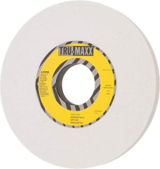 Tru-Maxx - 12" Diam x 3" Hole x 1" Thick, H Hardness, 60 Grit Surface Grinding Wheel - Aluminum Oxide, Type 1, Medium Grade, 2,705 Max RPM, Vitrified Bond, No Recess - Exact Tool & Supply