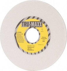 Tru-Maxx - 6" Diam x 1-1/4" Hole x 1/4" Thick, I Hardness, 60 Grit Surface Grinding Wheel - Aluminum Oxide, Type 1, Medium Grade, 5,410 Max RPM, Vitrified Bond, No Recess - Exact Tool & Supply