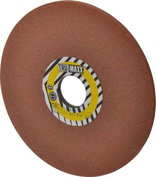 Tru-Maxx - 7" Diam x 1-1/4" Hole x 1/4" Thick, M Hardness, 150 Grit Surface Grinding Wheel - Aluminum Oxide, Type 1, Very Fine Grade, 3,600 Max RPM, Vitrified Bond, No Recess - Exact Tool & Supply