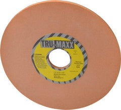 Tru-Maxx - 7" Diam x 1-1/4" Hole x 1/4" Thick, K Hardness, 220 Grit Surface Grinding Wheel - Aluminum Oxide, Type 1, Very Fine Grade, 3,600 Max RPM, Vitrified Bond, No Recess - Exact Tool & Supply