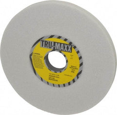 Tru-Maxx - 7" Diam x 1-1/4" Hole x 1/2" Thick, H Hardness, 46 Grit Surface Grinding Wheel - Aluminum Oxide, Type 1, Coarse Grade, 3,600 Max RPM, Vitrified Bond, No Recess - Exact Tool & Supply