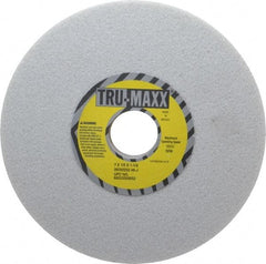Tru-Maxx - 7" Diam x 1-1/4" Hole x 1/2" Thick, J Hardness, 46 Grit Surface Grinding Wheel - Aluminum Oxide, Type 1, Coarse Grade, 3,600 Max RPM, Vitrified Bond, No Recess - Exact Tool & Supply