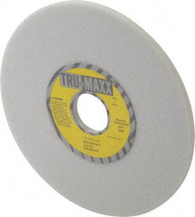 Tru-Maxx - 7" Diam x 1-1/4" Hole x 1/4" Thick, K Hardness, 46 Grit Surface Grinding Wheel - Aluminum Oxide, Type 1, Coarse Grade, 3,600 Max RPM, Vitrified Bond, No Recess - Exact Tool & Supply