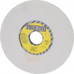 Tru-Maxx - 7" Diam x 1-1/4" Hole x 1/4" Thick, H Hardness, 60 Grit Surface Grinding Wheel - Aluminum Oxide, Type 1, Medium Grade, 3,600 Max RPM, Vitrified Bond, No Recess - Exact Tool & Supply