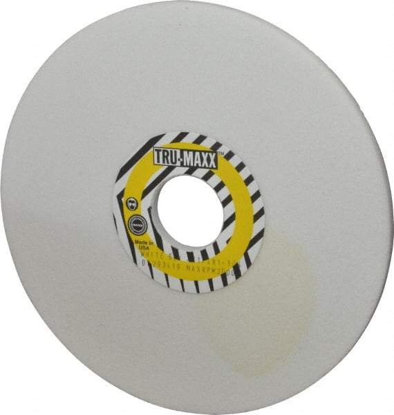 Tru-Maxx - 7" Diam x 1-1/4" Hole x 1/4" Thick, K Hardness, 60 Grit Surface Grinding Wheel - Aluminum Oxide, Type 1, Medium Grade, 3,600 Max RPM, Vitrified Bond, No Recess - Exact Tool & Supply