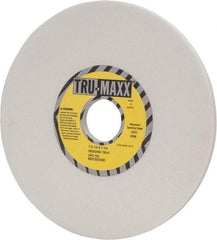 Tru-Maxx - 7" Diam x 1-1/4" Hole x 1/4" Thick, K Hardness, 100 Grit Surface Grinding Wheel - Aluminum Oxide, Type 1, Fine Grade, 3,600 Max RPM, Vitrified Bond, No Recess - Exact Tool & Supply