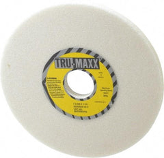 Tru-Maxx - 7" Diam x 1-1/4" Hole x 3/8" Thick, H Hardness, 46 Grit Surface Grinding Wheel - Aluminum Oxide, Type 1, Coarse Grade, 3,600 Max RPM, Vitrified Bond, No Recess - Exact Tool & Supply