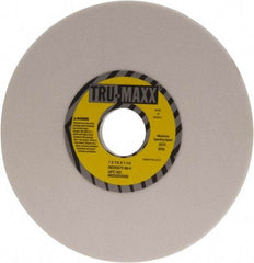 Tru-Maxx - 7" Diam x 1-1/4" Hole x 1/4" Thick, H Hardness, 80 Grit Surface Grinding Wheel - Aluminum Oxide, Type 1, Medium Grade, 3,600 Max RPM, Vitrified Bond, No Recess - Exact Tool & Supply