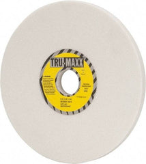Tru-Maxx - 8" Diam x 1-1/4" Hole x 1/2" Thick, K Hardness, 60 Grit Surface Grinding Wheel - Aluminum Oxide, Type 1, Medium Grade, 3,600 Max RPM, Vitrified Bond, No Recess - Exact Tool & Supply