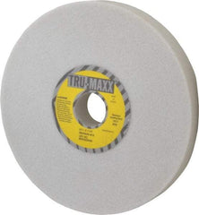 Tru-Maxx - 8" Diam x 1-1/4" Hole x 1" Thick, K Hardness, 46 Grit Surface Grinding Wheel - Aluminum Oxide, Type 1, Coarse Grade, 3,600 Max RPM, Vitrified Bond, No Recess - Exact Tool & Supply