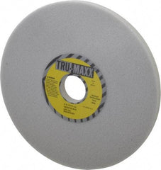 Tru-Maxx - 8" Diam x 1-1/4" Hole x 1/2" Thick, K Hardness, 46 Grit Surface Grinding Wheel - Aluminum Oxide, Type 1, Coarse Grade, 3,600 Max RPM, Vitrified Bond, No Recess - Exact Tool & Supply