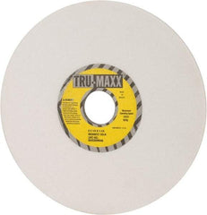 Tru-Maxx - 8" Diam x 1-1/4" Hole x 1/4" Thick, K Hardness, 150 Grit Surface Grinding Wheel - Aluminum Oxide, Type 1, Very Fine Grade, 3,600 Max RPM, Vitrified Bond, No Recess - Exact Tool & Supply