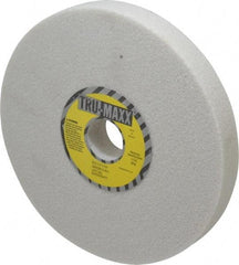 Tru-Maxx - 8" Diam x 1-1/4" Hole x 1" Thick, I Hardness, 46 Grit Surface Grinding Wheel - Aluminum Oxide, Type 1, Coarse Grade, 3,105 Max RPM, Vitrified Bond, No Recess - Exact Tool & Supply